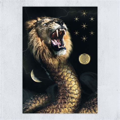 agathodaimon print occult art ritual supplies temple  heresy