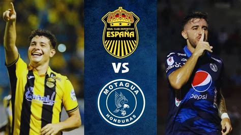 Ver partido Real España vs Motagua EN VIVO hoy hora canal