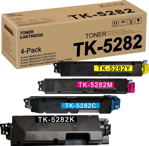 Amazon Kyocera Tk K Oem Toner Set B C M Y Office Products