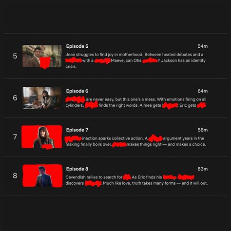 Sex Education Censored Episode Guides Offer Final Season Clues