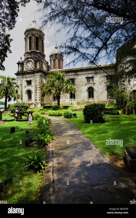 St Johns Cathedral in St John s Antigua Stock Photo - Alamy