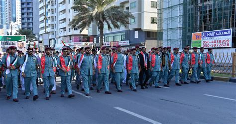 شرطة عجمان تحتفل باليوم الوطني الثامن والأربعين جريدة الوحدة