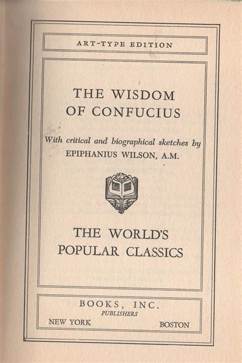 The Wisdom Of Confucius Books No Author Amazon Books