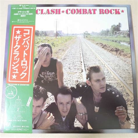 【目立った傷や汚れなし】lp The Clash ザ・クラッシュ コンバット・ロック[帯付 ポスター付 25・3p 353 1982年]の落札