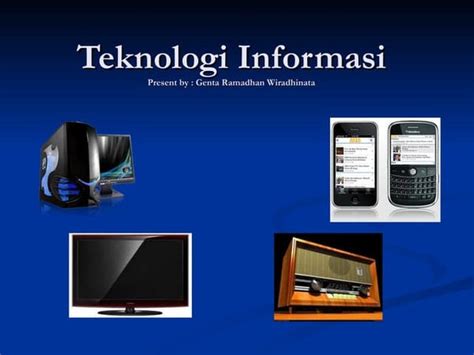 Sejarah Perkembangan Teknologi Komunikasi Ppt