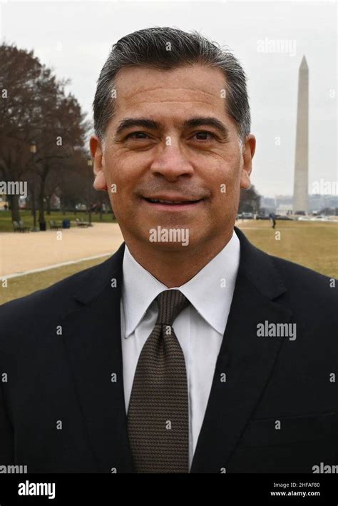 Secretary Xavier Becerra HHS Stock Photo - Alamy