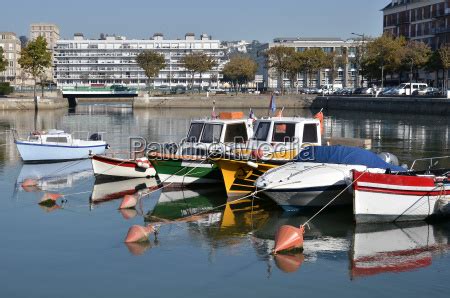 Hafen Von Le Havre In Frankreich Lizenzfreies Bild 5730403