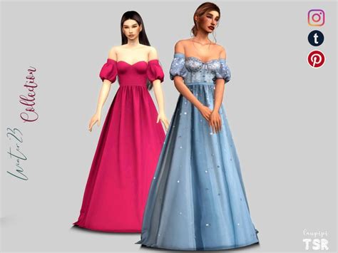 Laupipi S Embellished Gown Dr Sims Dresses Sims Mods