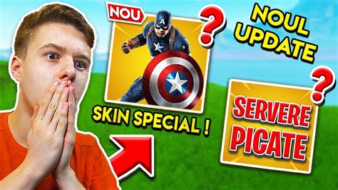 NOUL UPDATE CHIAR ACUM Si CAPTAIN AMERICA MAINE PE SHOP YouTube