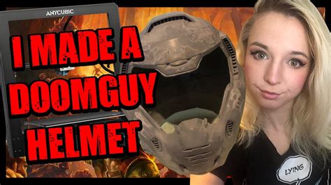 Making A Doom Slayer Helmet The 3d Printer Chronicles Youtube