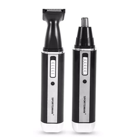 Aliexpress Buy SPORTSMAN 2 In 1 Rechargable Ear Nose Trimmer