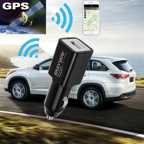 Real Time Spy Gps Tracker Car Charger Style Global Locator Gsm Tracking