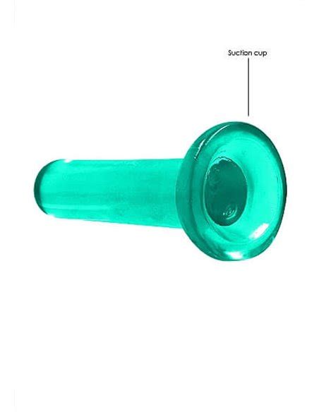 RealRock 13 5 Cm Non Realistic Dildo Suction Cup Green