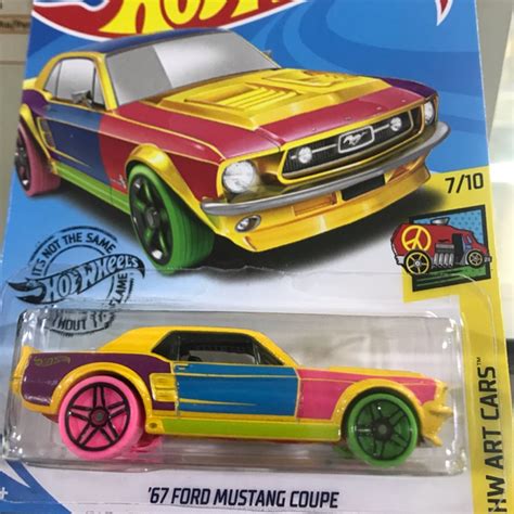 Hot Wheels 1967 Ford Mustang Coupe Shopee Malaysia