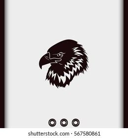 Eagle Head Logo Stock Vector (Royalty Free) 523828396 | Shutterstock