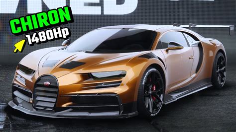 Need For Speed Unbound Bugatti Chiron Customization Gameplay Youtube