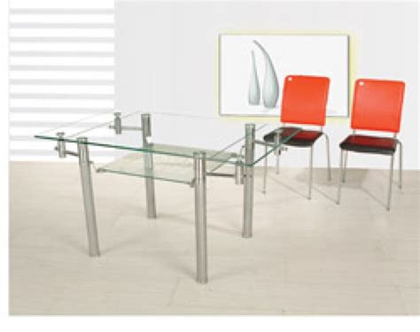 Dining Table: Rectangle Dining Table Glass