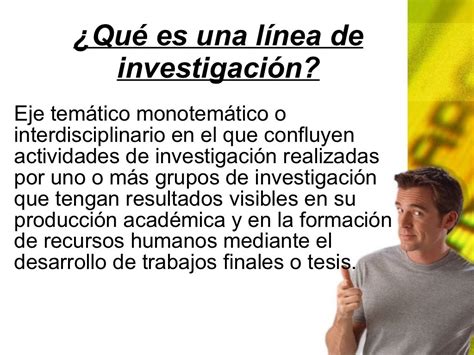 Definici N De Las L Neas De Investigaci N