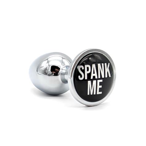 Custom Butt Plug Set With Bad Words Phrases Spank Me Fuck Me Breed Me Krystail Intimate
