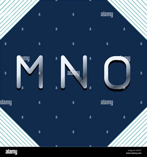 Letter Mno Stock Vector Images Alamy