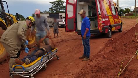 Trabalhador Soterrado Em Obra Em Ipameri