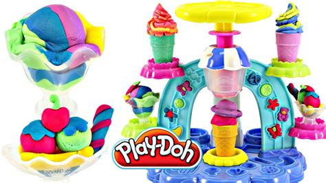 Play Doh Sweet Shoppe Swirl And Scoop Ice Cream Playset Review