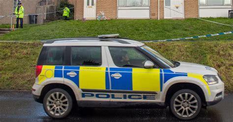 Barnstaple Murder Investigation Police Cordon In Place At The Scene After Woman Found Dead