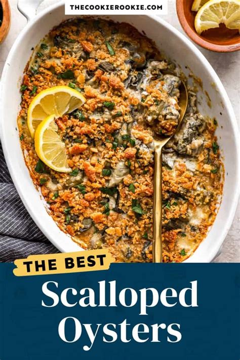 Scalloped Oysters Recipe The Cookie Rookie®