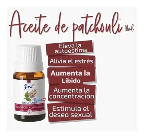 Aceite Esencial De Patchoulí Just 10 Ml Edicion Limitada Cuotas sin