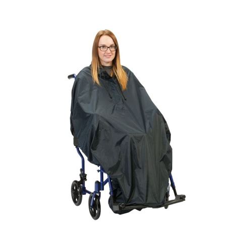 Poncho Conomique Avec Capuche Pour Personne En Fauteuil Mod Le Standard