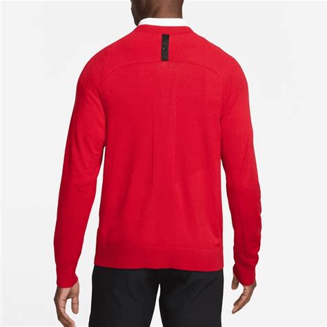 Nike Golf Jumper Tw Knit Crew Neck Gym Red Fa23