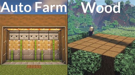 Minecraft 5 Simple Starter Farms 2 Youtube