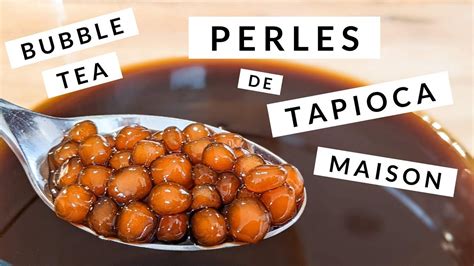 Comment Faire Des Perles De Tapioca Maison Bubble Tea How To Make