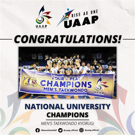 Uaap Barbosa Leads Nu Men S Taekwondo Title Conquest Abs Cbn News