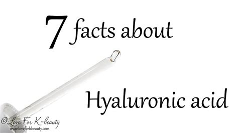 7 Facts About Hyaluronic Acid Why You Should Be Using It