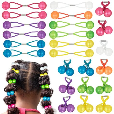 Amazon Expressions Pc Ponytail Ball Hair Elastics Collection