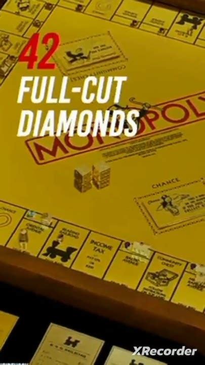 2 Million Dollar Monopoly Board Game What Diamonds Sapphires Rubys