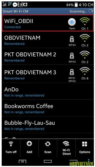 Cài đặt và sử dụng thiết bị ELM Wifi