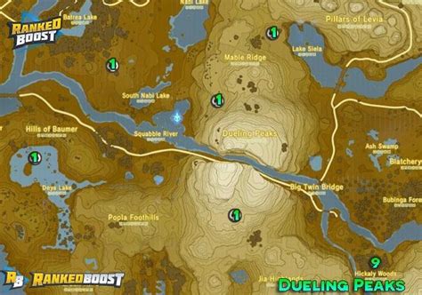 Zelda Breath Of The Wild Boss Locations Guide Hidden Mini Bosses