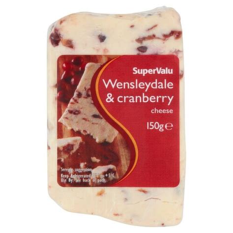 SuperValu Wensleydale Cranberry Cheese 150 G Storefront EN