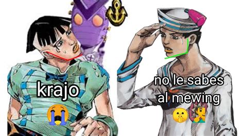 9 Jojos Png Adventure Josuke Gappy Hace El Mewing Youtube