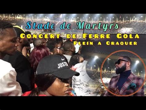 En Direct Stade de Martyrs Ferre Gola asali Plein arrivé de Fabrigaz