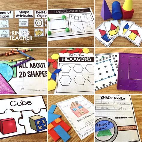 12 Hands-On Shape Activities - A Kinderteacher Life