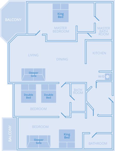 Marriott Grande Vista Studio Floor Plan | Viewfloor.co