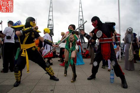 Mortal Kombat - Human Cyrax/Sektor/Jade cosplay by CGKetchup on DeviantArt