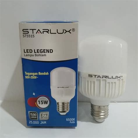 Jual Lampu Led Bohlam Led W Legend Starlux Shopee Indonesia