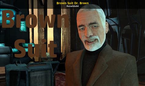 Brown Suit Dr Breen Half Life 2 Mods