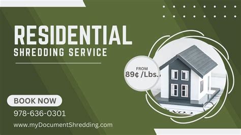 Boston Residential Paper Shredding - Service From 89¢ /lbs