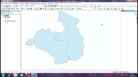 Tutorial Membuat Peta Curah Hujan Di Arcgis 103 Metode Isohyet Youtube