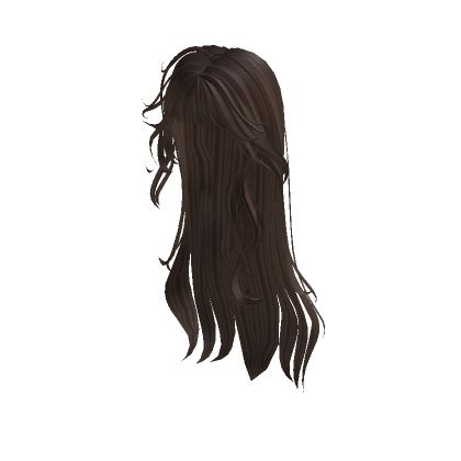 Super Long Wavy Hair Brunette Roblox